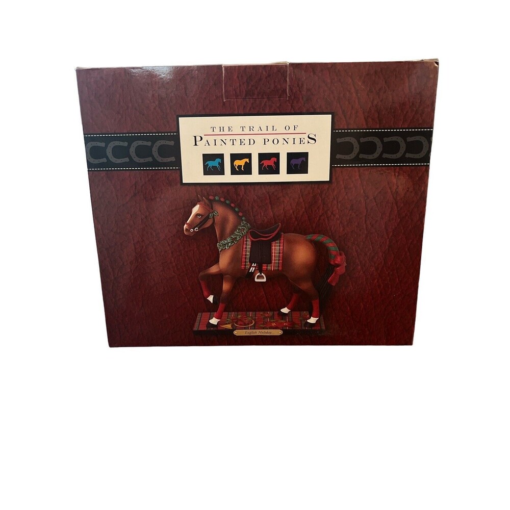 New TRAIL OF PAINTED‎ PONIES ENGLISH HOLIDAY 1E  4040991